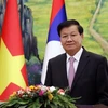 Генеральный секретарь Партии, президент Лаоса Тонглун Сисулит дал интервью вьетнамским и лаосским СМИ. (Фото: ВИА)