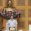 Премьер-министр Фам Минь Тьинь провел совещание по развертыванию ответных мер на супертайфун. (Фото: ВИА)