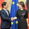 Министр иностранных дел Буй Тхань Шон провел переговоры с министром иностранных дел Германии Анналеной Бербок. (Фото: ВИА)