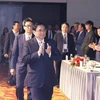 Премьер-министр Фам Минь Тьинь принял участие в программе, посвященной Национальному дню цифровой трансформации в Ханое 10 октября (Фото: ВИА)