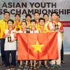 Вьетнамская шахматная молодежная команда заняла первое место на Молодежном чемпионате Азии, 