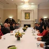 На встрече выступил посол Вьетнама в США Нгуен Куок Зунг. (Фото: ВИА)