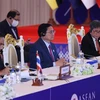 Премьер-министр Фам Минь Тьинь принял участие в юбилейной конфренции на высоком уровне АСЕАН-Канада. (Фото: Зыонг Жанг/ВИА)