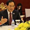 Министр иностранных дел Буй Тхань Шон (Фото: ВИА) 
