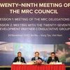 На 29-й сессии Совета Международной комиссии по реке Меконг. (Фото: Хоанг Ньи/ВИА)