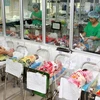 В отделении новорожденных центральной больницы для матерей и детей. (Фото: ВИА)
