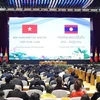 Вьетнамско-лаосская конференция по инвестиционному сотрудничеству. (Фото: ВИА)