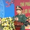 Генерал Фан Ван Жанг запустил «Фестиваль посадки деревьев в благодарность Дяде Хо» во всей армии. Фото: Хонг Фа/опублковано ВИА)