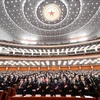 Делегаты на первой сессии Всекитайского собрания народных представителей 14-го созыва в Пекине. (Фото: Синьхоа/ВИА)
