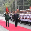 Президент Во Ван Тхыонг присутствовал на церемонии награждения. (Фото: ВИА)