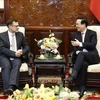 Президент Во Ван Тхыонг принял г-на Эндрю Голедзиновски, посла Австралии во Вьетнаме. (Фото: Тхонг Нят/ВИА)