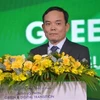На форуме выступил член ЦК Партии, заместитель премьер-министра Чан Лыу Куанг. (Фото: Куок Зунг/ВИА)