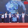 Более 1000 человек пробежали для рекламы программы «Час Земли 2023» в Ханое