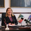 Заместитель министра иностранных дел и международного сотрудничества Италии Мария Триподи. (Фото: ВИА) 