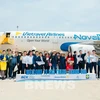 Vietravel Airlines совершила первый чартерный рейс из Тэгу (Корея) в Кханьхоа. (Фото: ВИА)
