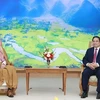 Премьер-министр Фам Минь Тьинь принимает посла Саудовской Аравии во Вьетнаме Мохаммеда Исмаила А. Далви. (Фото: ВИА)