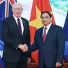 Премьер-министр Фам Минь Тьинь (справа) и генерал-губернатор Австралии Дэвид Херли. (Фото: ВИА)