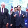 Премьер-министр Фам Мин Тьинь беседует с генерал-губернатором Австралии Дэвидом Херли. (Фото: ВИА)