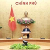 Премьер-министр Фам Минь Тьинь выступает на заседании (Фото: ВИА)