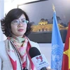 Посол Ле Тхи Хонг Ван, глава делегации Вьетнама в ЮНЕСКО. (Фото: ВИА)