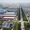 Уголок вьетнамско-сингапурского индустриального парка (VSIP) расширился в городке Тан-уйен, провинция Биньзыонг. (Фото: ВИА)
