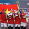 Женская сборная по баскетболу завоевала золотую медаль (Фото: ВИA)