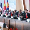 Диалог между лидерами АСЕАН и Рабочей группой высокого уровня по видению сообщества АСЕАН после 2025 года. (Фото: ВИА)
