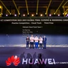 3 студента из Вьетнама заняли третье место на конкурсе Huawei ICT Competition 2022–2023. (Фото: ВИА)