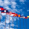 Флаги стран-членов АСЕАН. (Фото: Dhakatribune.com)