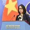 Фам Тху Ханг назначена и.о. директора Департамента информации для прессы, пресс-секретарем Министерства иностранных дел Вьетнама. (Фото: ВИА)