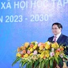 Премьер-министр Фам Минь Тьинь запустил движение «Вся страна строит обучающееся общество, содействует обучению на протяжении всей жизни в период 2023–2030 годов». (Фото: ВИА)