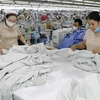 Сектор текстиля и одежды вносит основной вклад в экспортную стоимость Вьетнама. (Фото: ВИА)