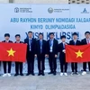 Вьетнам занял первое место на первой Международной химической олимпиаде имени Абу Рейхана Беруни в 2023 году. (Фото: ВИА)