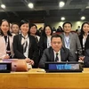 В конференции приняла участие вьетнамская междисциплинарная делегация. (Фото: ВИА)