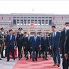 Премьер-министр Фам Минь Тьинь успешно завершил свой официальный визит в Китай и участие в ежегодной конференции ВЭФ. (Фото: Зыонг Жанг/ВИА)