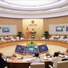 Очередное заседание Правительства в июне 2023 г., утро 4 июля (Фото: Зыонг Жанг/ВИА)