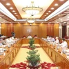 Генеральный секретарь ЦК КПВ Нгуен Фу Чонг провел заседание Политбюро и Секретариата 21 июля. (Фото: ВИА)