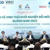 На Форуме высокого уровня "Развитие инновационной стартап-экосистемы". (Фото: baoquangnam.vn)