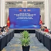 Участники 13-го заседания Совместного комитета по экономическому и торговому сотрудничеству между Вьетнамом и Великобританией (JETCO 13). (Фото: ВИA)