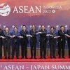 Премьер-министр Фам Минь Тьинь и главы делегаций на 26-м саммите АСЕАН-Япония. (Фото: ВИА)