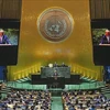 На 78-й сессии Генеральной Ассамблеи Организации Объединенных Наций. (Фото: ВИА) 