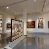 В Музее изобразительных искусств открылось виртуальное пространство выставки искусства (VAES). (Фото: baovanhoa.vn)