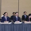 15 ноября в Сан-Франциско состоялась рабочая встреча президента Во Ван Тхыонга с представителями бизнес-коалиции США- АТЭС. (Фото: ВИA)