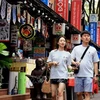 Корейские путешественники в Хошимине (Фото: ВИA)