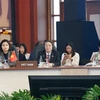 Делегация Национального собрания Вьетнама во главе с заместителем председателя Нгуен Дык Кхаем принимает участие в 31-м ежегодном заседании Азиатско-Тихоокеанского парламентского форума (APPF-31) в Маниле, Филиппины. (Фото: ВИA)
