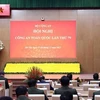 Премьер-министр Фам Минь Тьинь выступает на 79-й Национальной конференции по общественной безопасности в Ханое 27 декабря. (Фото: ВИA)