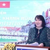 Посол Румынии во Вьетнаме Кристина Ромила. (Фото: ВИA)