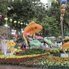 44-й весенний фестиваль цветов стартует в парке Таодан в Хошимине 6 февраля вечером. (Фото: ВИA)