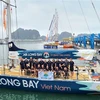 Вьетнамская команда под названием «Ha Long Bay, Viet Nam» заняла 5-е место на 5-м этапе гонки на парусных судах Clipper Race. (Фото: ВИА)