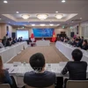 На встрече вьетнамских ИТ-предприятий в Японии 28 марта. (Фото: ВИA)